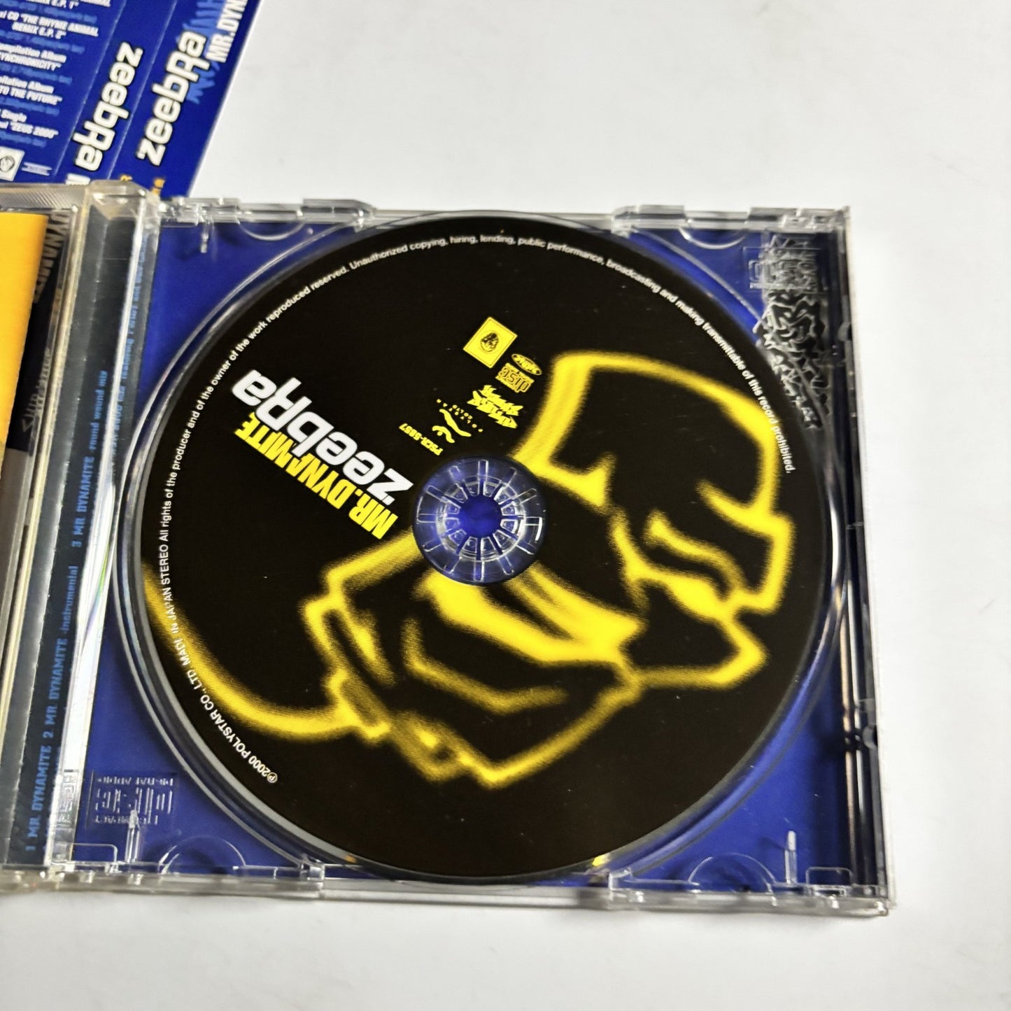 Zeebra – Mr. Dynamite (CD, 2000) Japan obi PSCR-5857