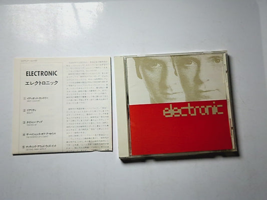 Electronic – Electronic (CD, 1991) Japan WPCP-4348