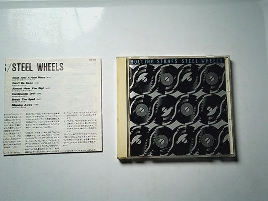 The Rolling Stones – Steel Wheels (CD, 1989) Japan 25DP 5566