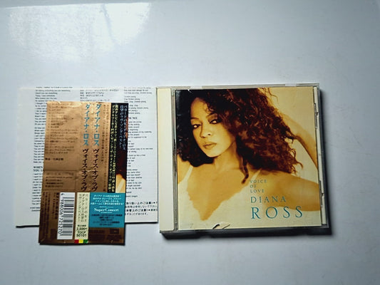 Diana Ross – Voice Of Love (CD, 1996) Japan obi TOCP 50101