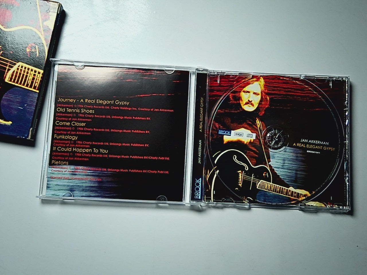 Jan Akkerman – A Real Elegant Gypsy (CD, 2005) Germany BROOK1041
