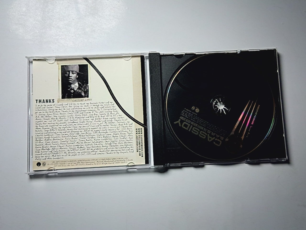 Cassidy – B.A.R.S. (The Barry Adrian Reese Story) (CD, 2007) US