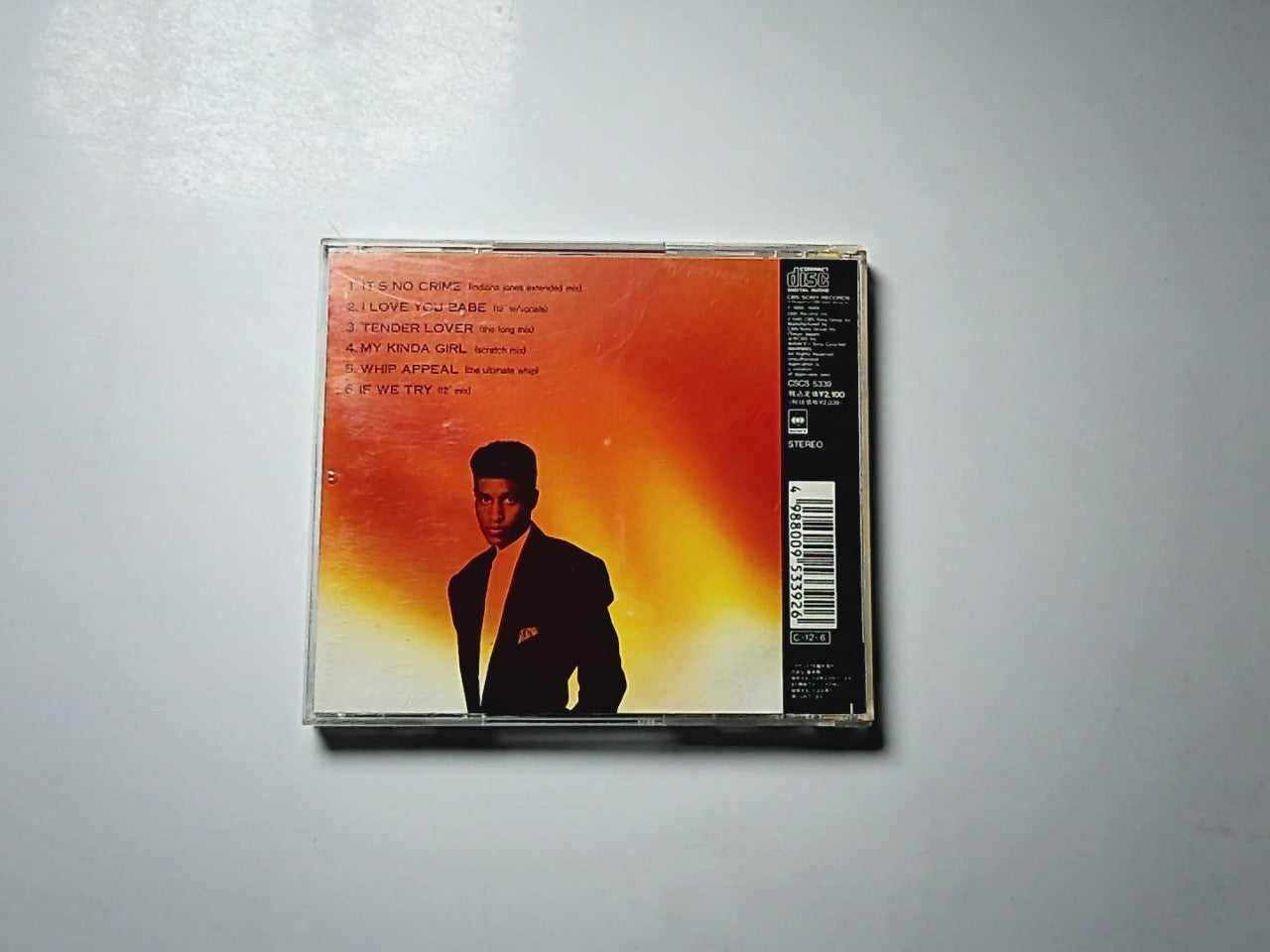 Babyface – Re-Fresh Lovers (CD, 1990) Japan CSCS 5339
