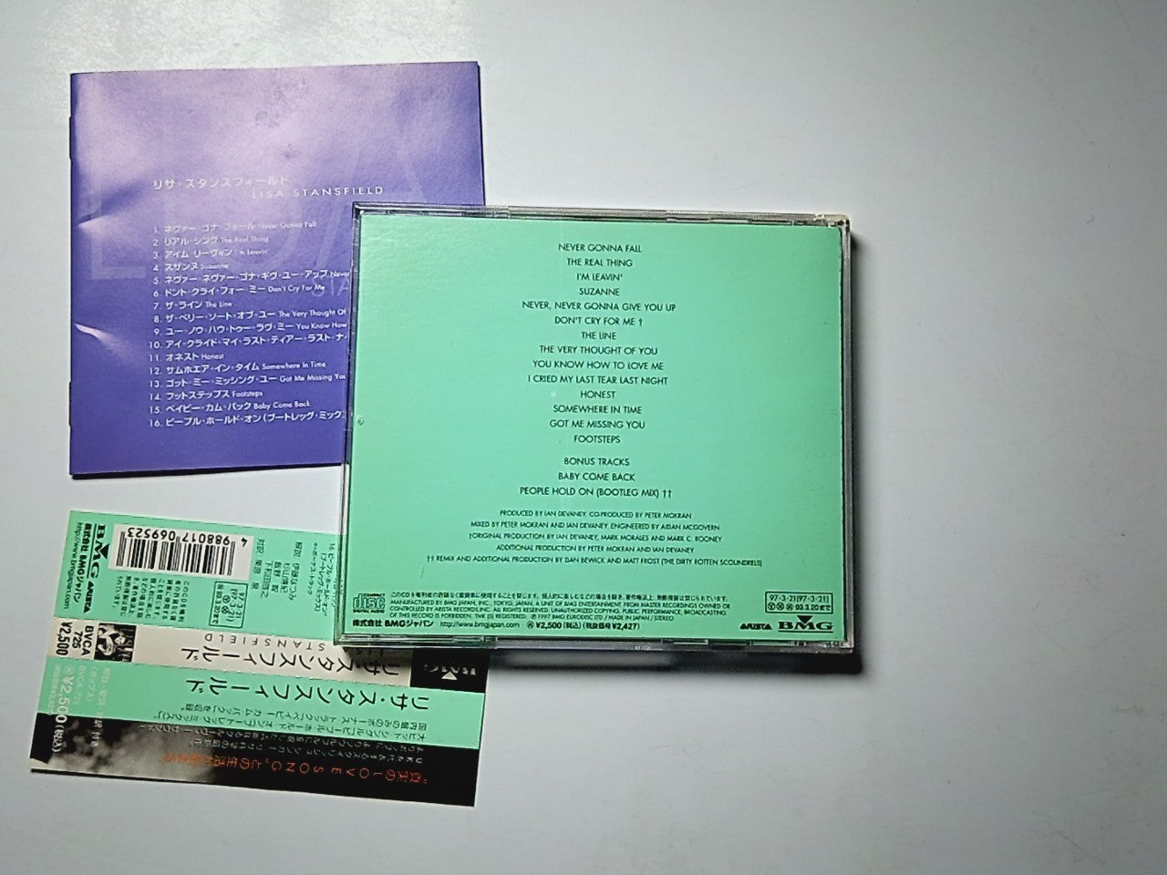 Lisa Stansfield – Lisa Stansfield (CD, 1997) Bonus Track Obi Japan BVCA-725