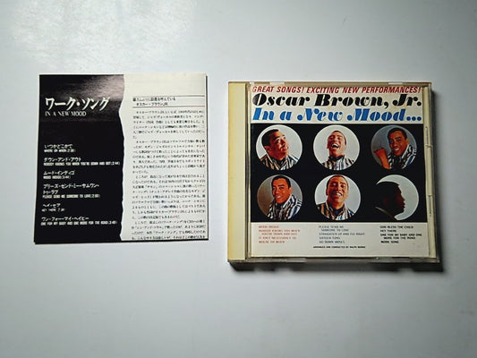 Oscar Brown Jr. – In A New Mood (CD, 1988) Japan 28DP 5148