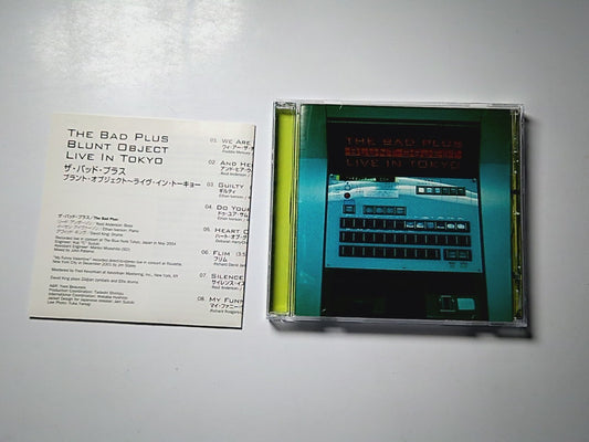 The Bad Plus – Blunt Object Live In Tokyo (CD, 2005) Japan SICP 803