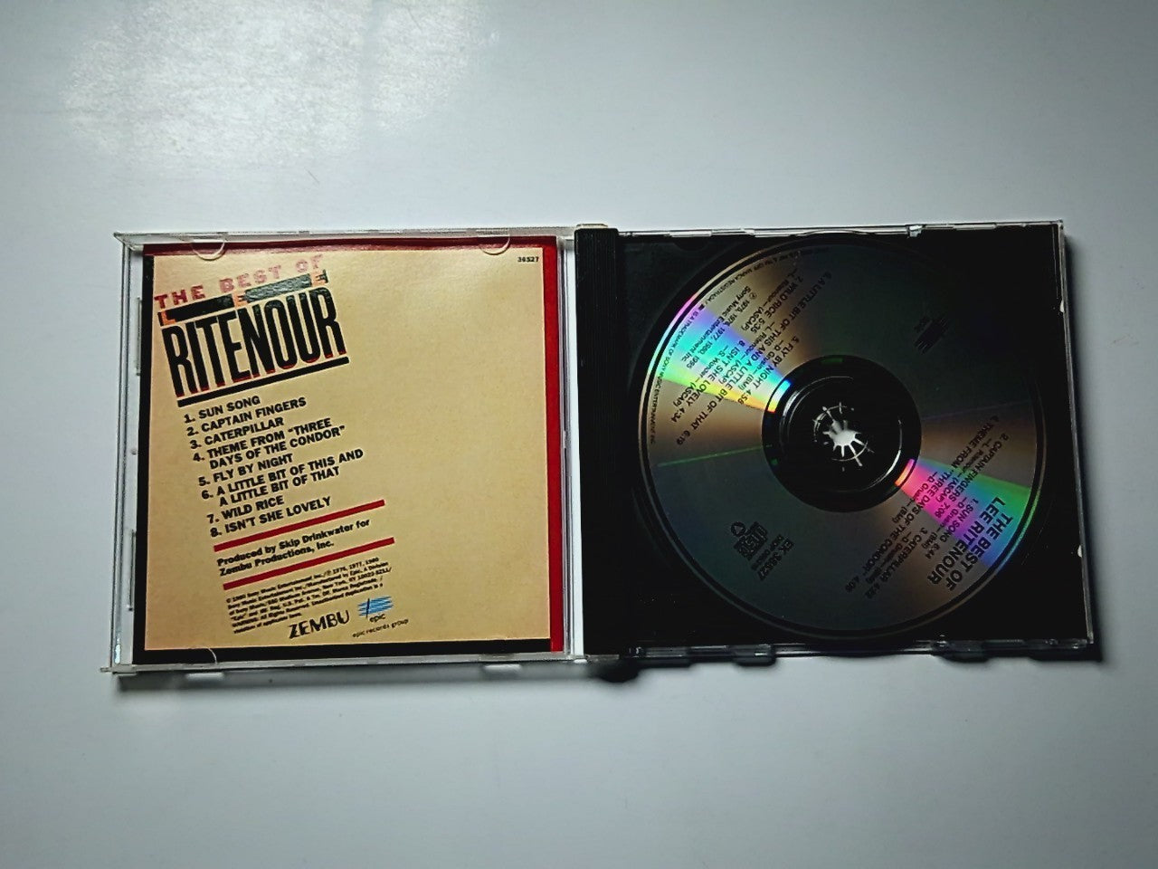 Lee Ritenour – The Best of Lee Ritenour (CD, 1995) US EK 36527