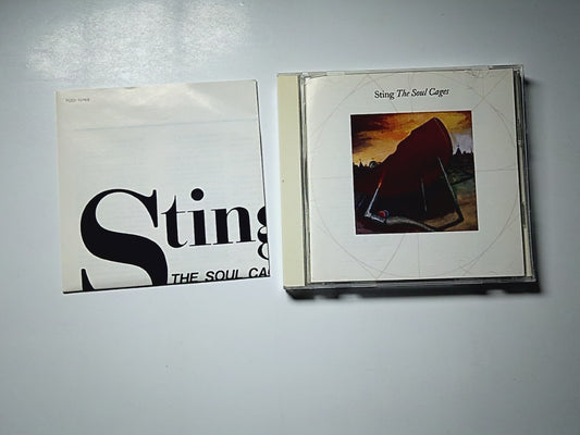 Sting – The Soul Cages (CD, 1991) Japan PCCY-10168