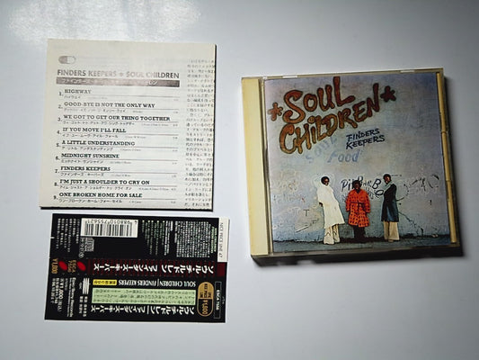 Soul Children – Finders Keepers (CD, 1994) Japan obi ESCA 7556