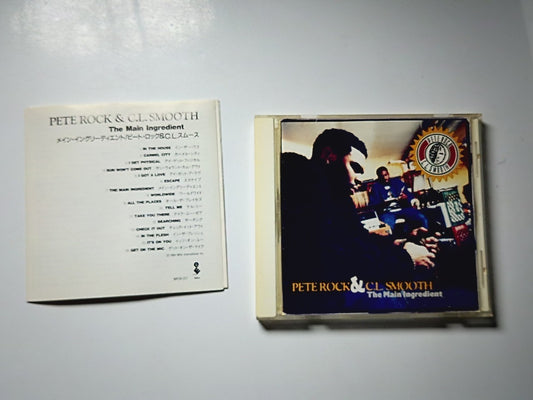 Pete Rock & C.L. Smooth – The Main Ingredient (CD, 1995) Japan WPCR-217