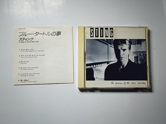 Sting – The Dream Of The Blue Turtles  (CD, 1988) Japan D25Y3276