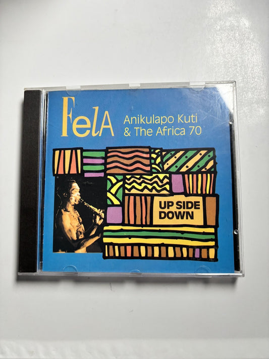 Fela Kuti,  Africa 70 – Up Side Down (CD, 1990) France CELD 6123