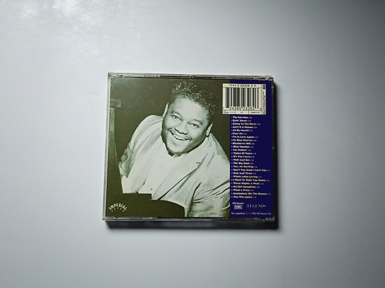 Fats Domino – The Fat Man - 25 Classic Performances (CD, 1996) US