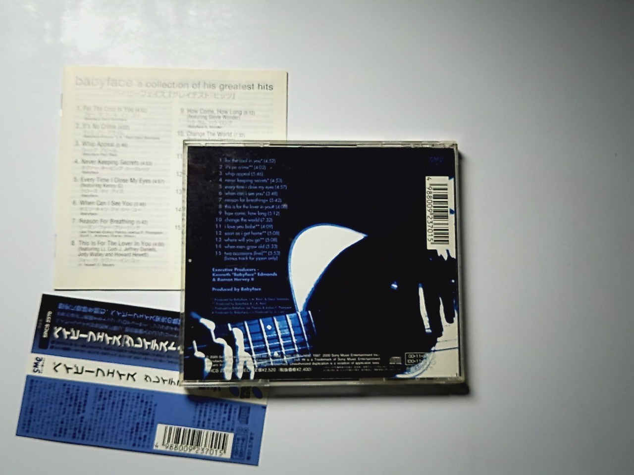 Babyface – A Collection Of His Greatest Hits (CD, 2000) Japan obi SRCS 2370