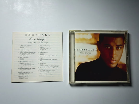 Babyface – Love Songs (CD, 2001) Japan Bonus Track SRCS 2545