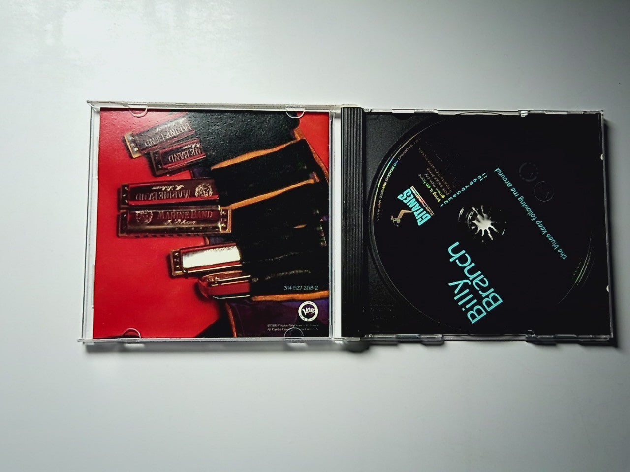 Billy Branch – The Blues Keep Following Me Around (CD, 1995) UK, Europe & US