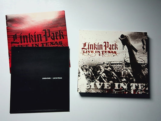 Linkin Park – Live In Texas (CD + DVD, 2003) Digipak Taiwan 9362-48563-2