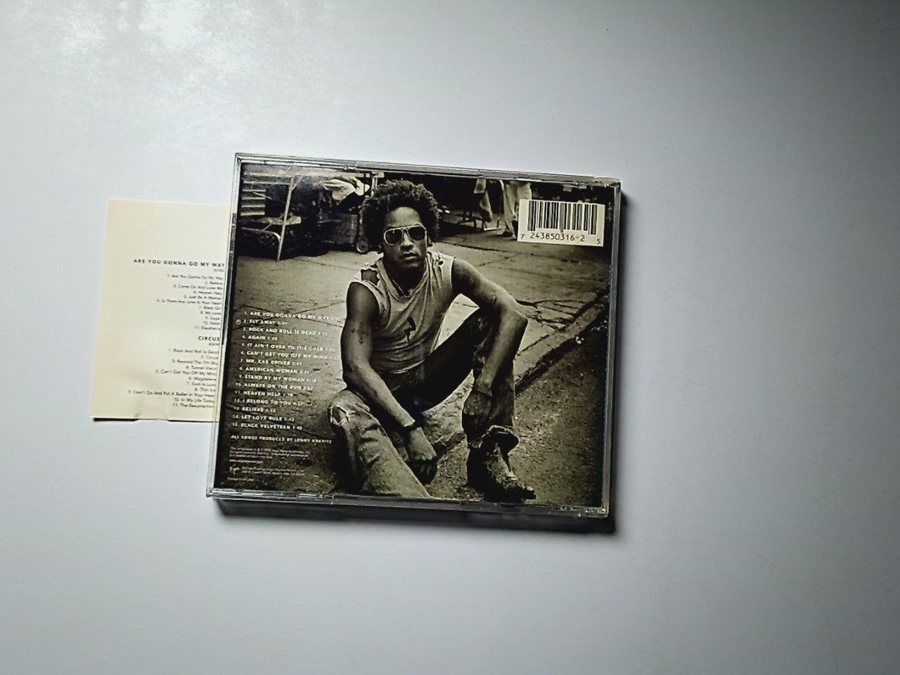Lenny Kravitz – Greatest Hits (CD, 2000) US 7243 8 50316 2 5