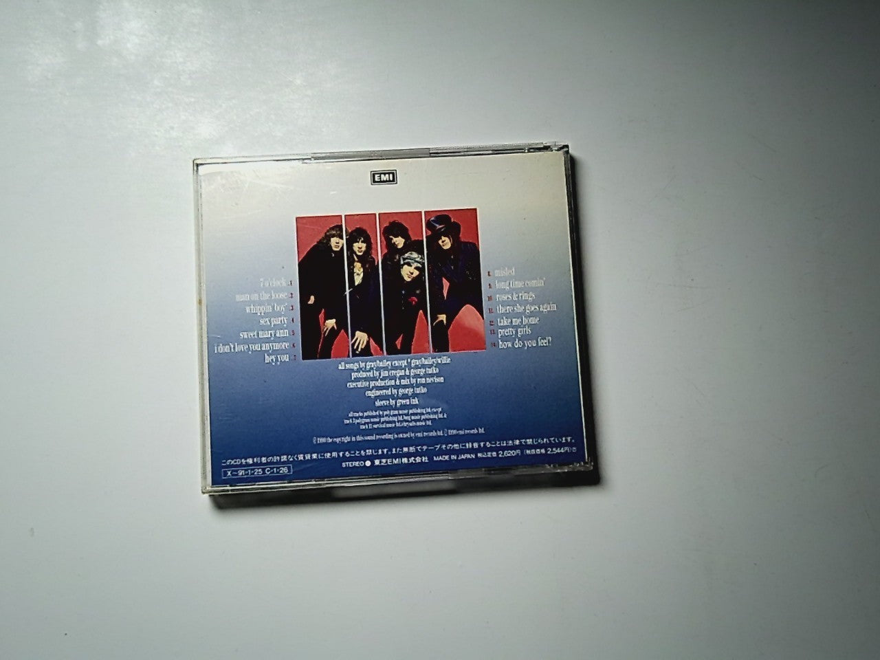 The Quireboys – A Bit Of What You Fancy (CD, 1990) Japan Bonus Track TOCP-6088