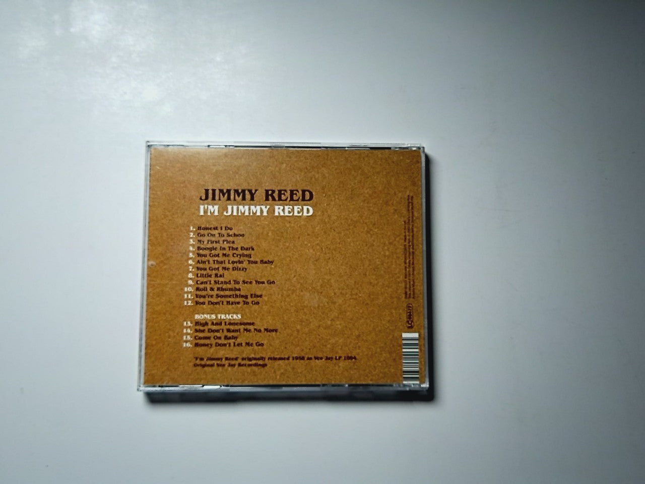 Jimmy Reed – I'm Jimmy Reed (CD, 2003) UK SNAP 131 CD