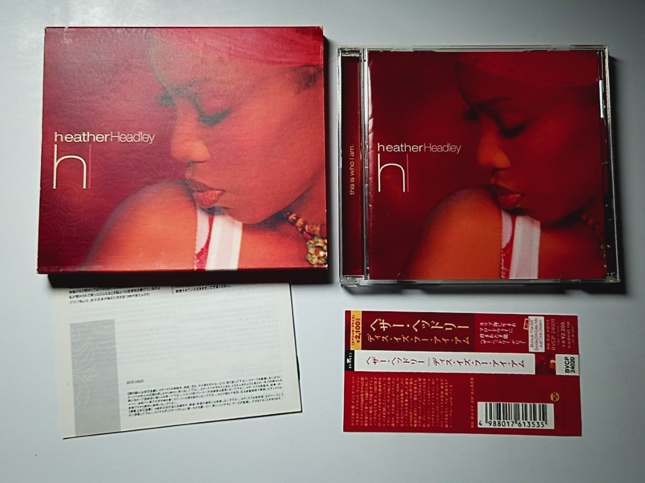 Heather Headley – This Is Who I Am (CD, 2003) Japan Bonus Track obi BVCP-24020
