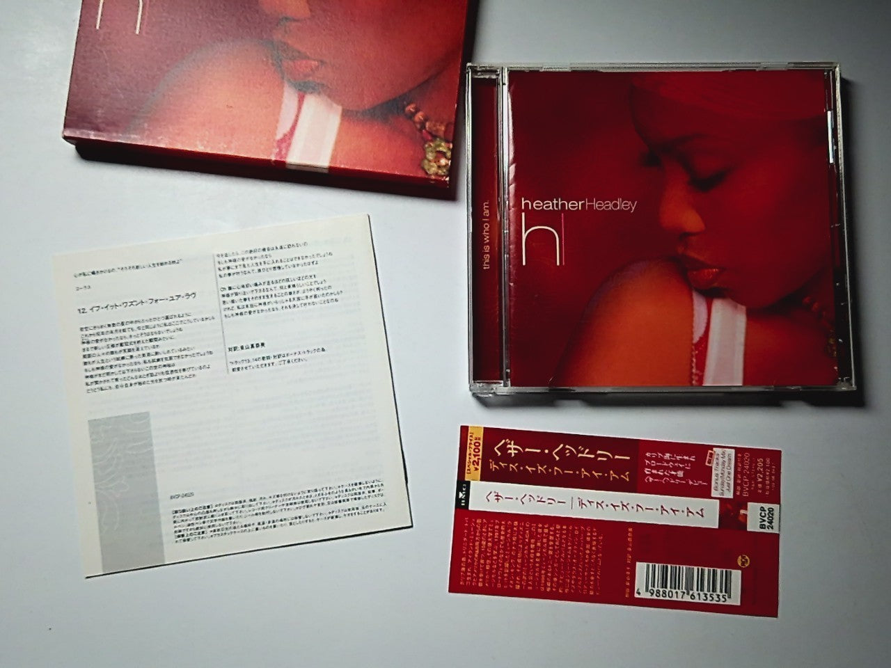 Heather Headley – This Is Who I Am (CD, 2003) Japan Bonus Track obi BVCP-24020