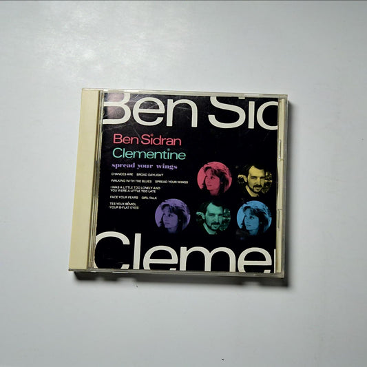 Ben Sidran, Clémentine – Spread Your Wings  (CD, 1991) Japan SRCS 5689