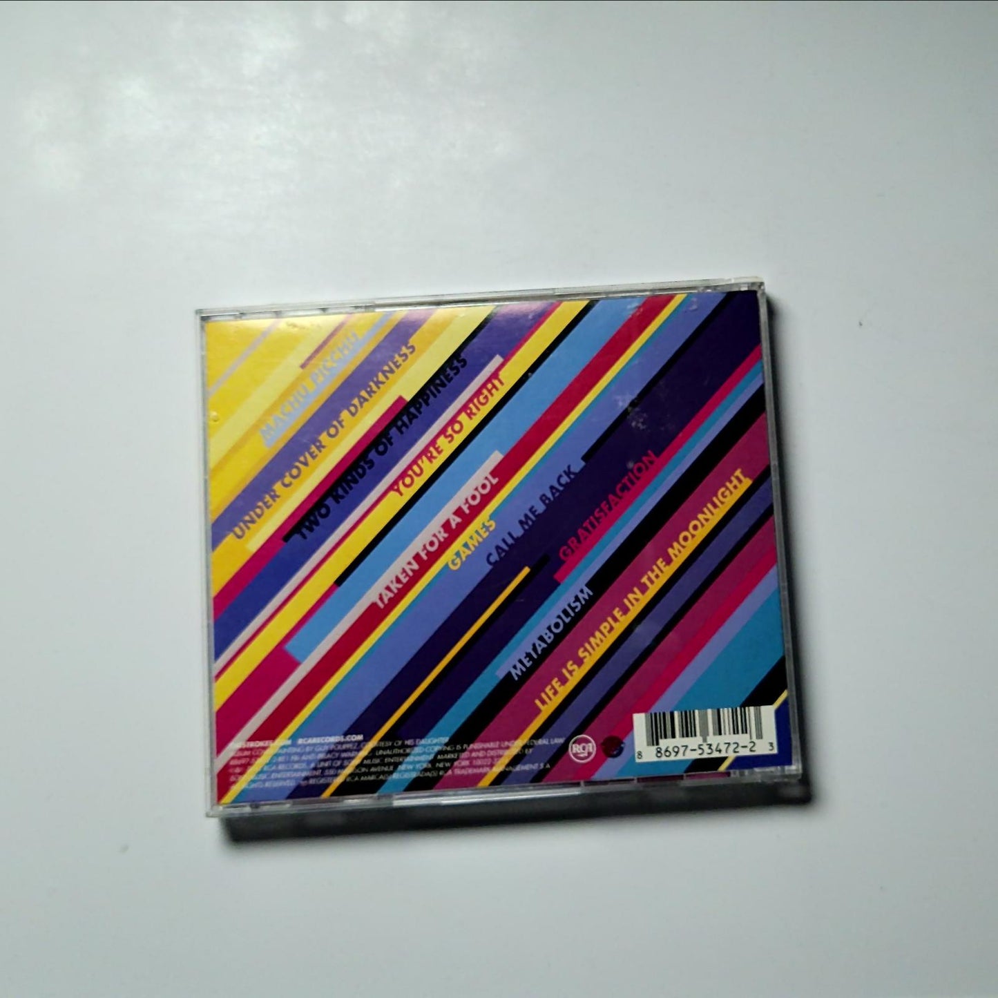 The Strokes – Angles (CD, 2011) US 88697-53472-2-RE1