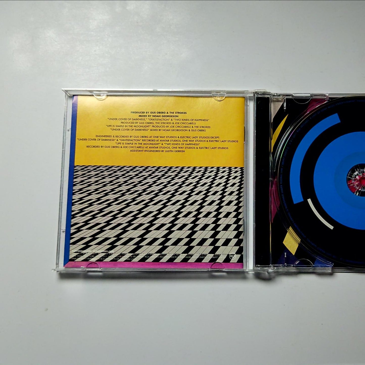 The Strokes – Angles (CD, 2011) US 88697-53472-2-RE1