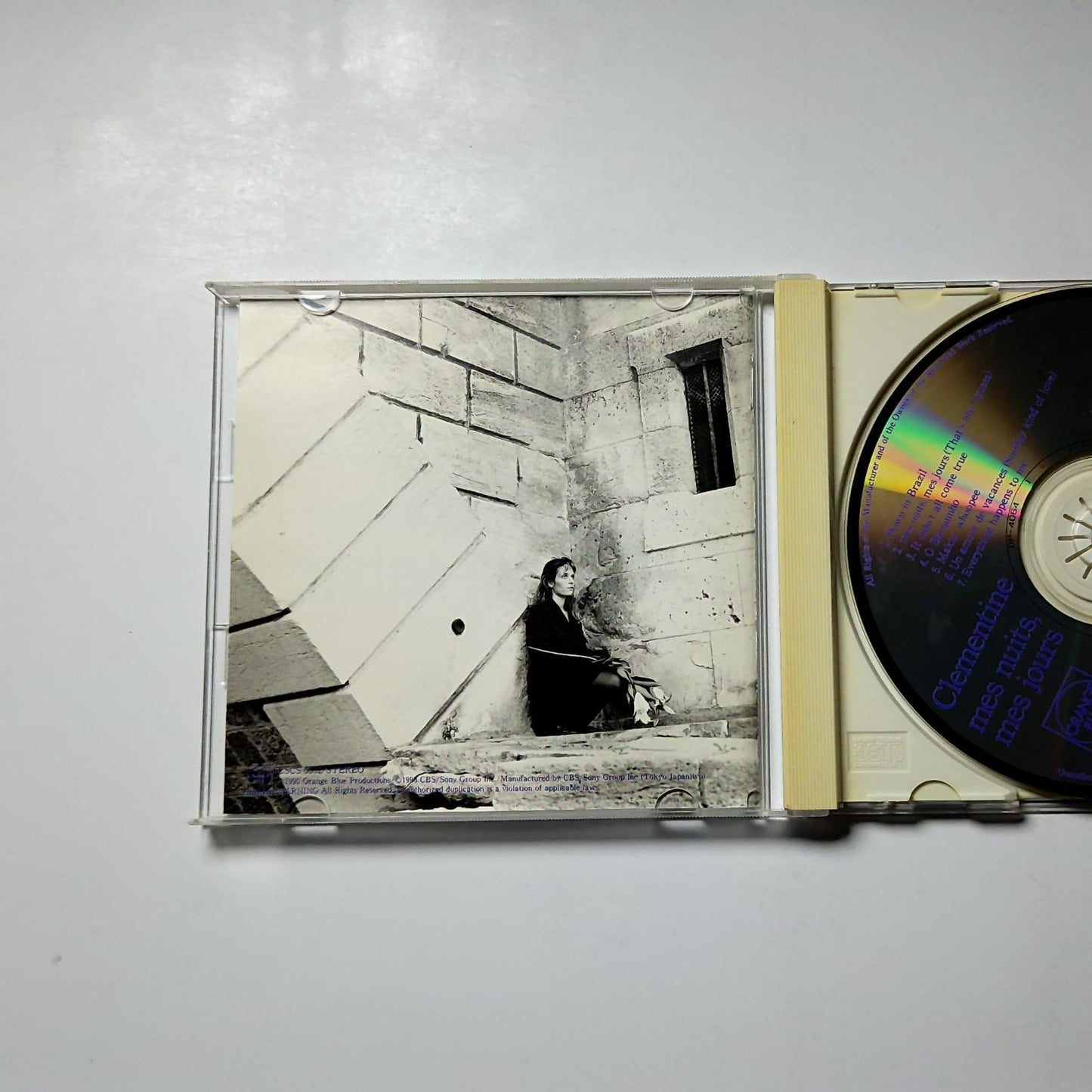 Clémentine – Mes Nuits, Mes Jours (CD, 1990) Japan Bonus Track CSCS 5332
