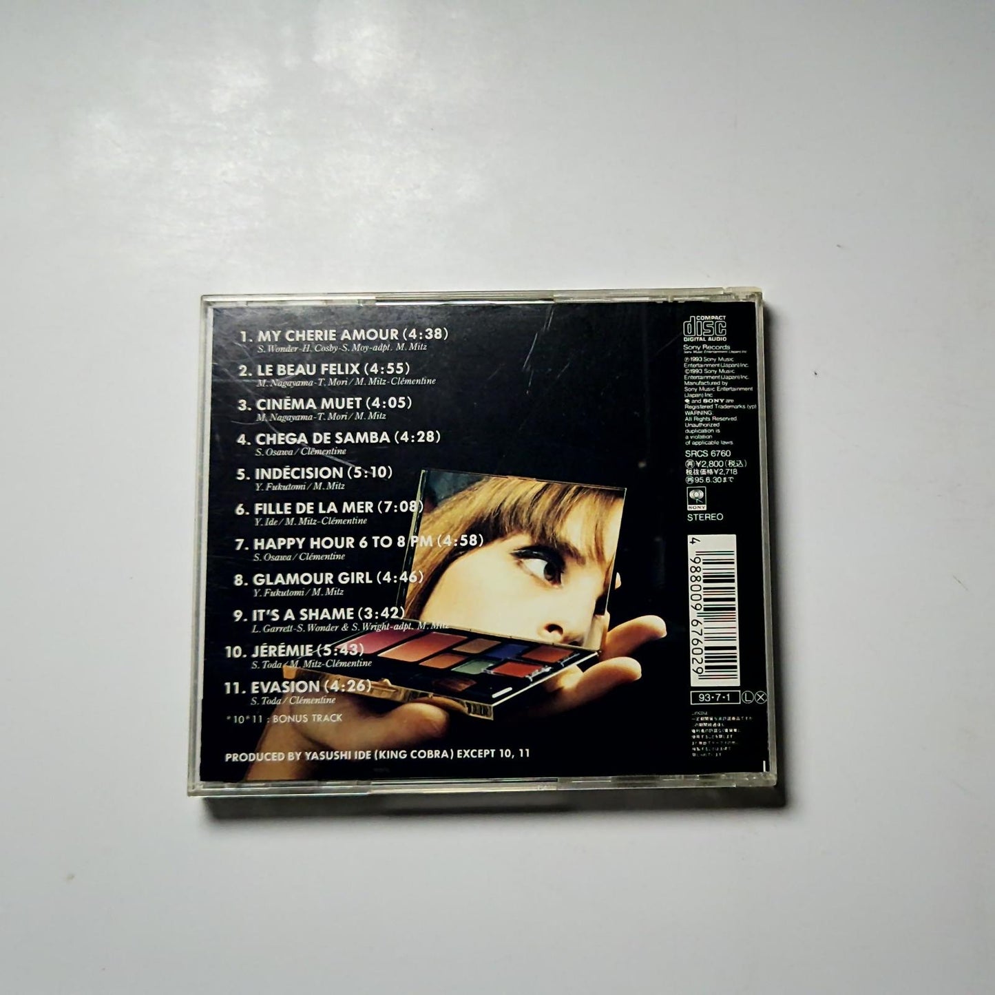 Clémentine – Long Courrier (CD, 1993) Japan Bonus Track SRCS 6760