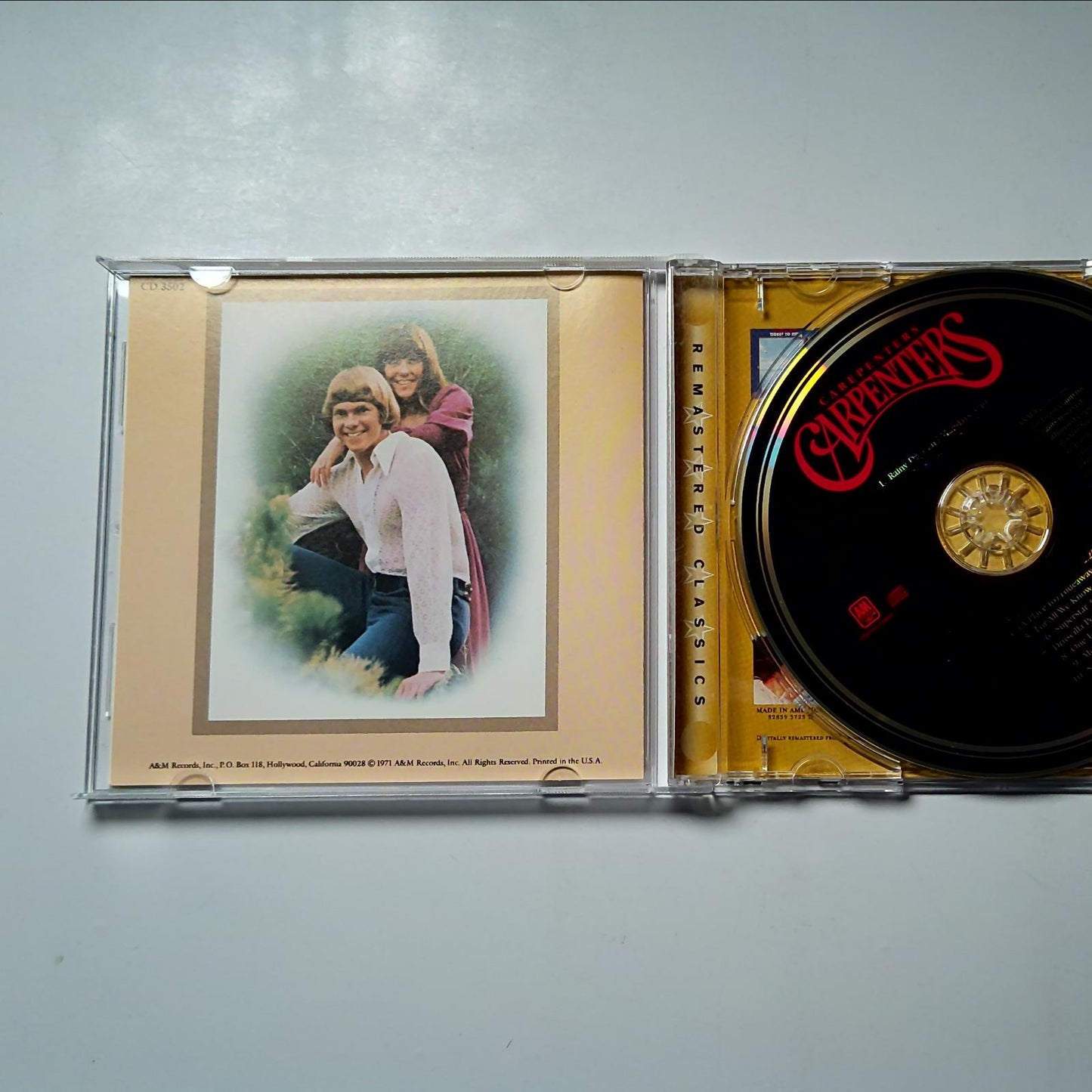 Carpenters – Carpenters (CD, 1971) US 82839 3502 2