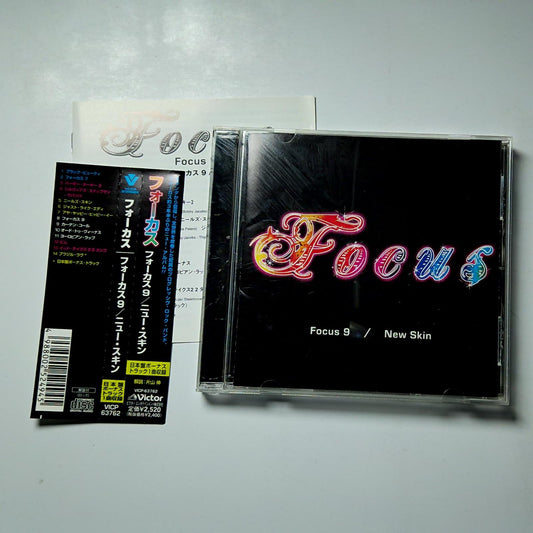 Focus – Focus 9 / New Skin (CD, 2007) Japan Bonus Track obi VICP-63762