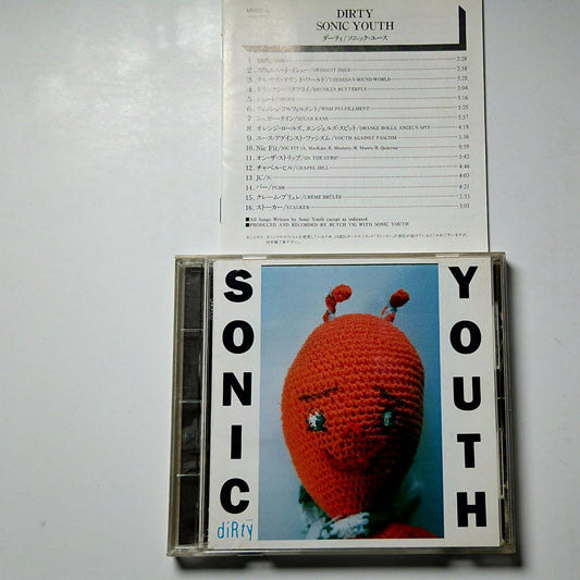 Sonic Youth – Dirty (CD, 1992) Japan Bonus Track MVCG-92