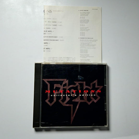 Fight – Mutations (CD, 1994) Japan ESCA 6028