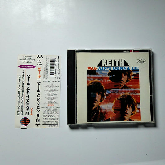 Keith – 98.6  Best Of Keith (CD, 1996) Japan obi PHCR-1431