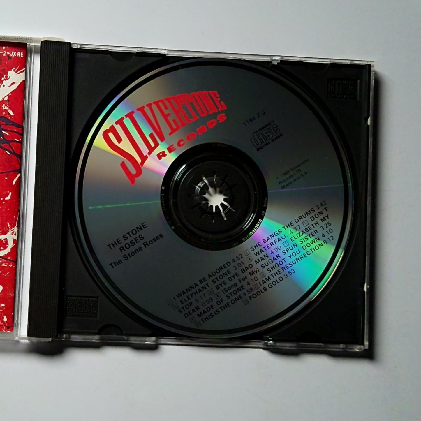 The Stone Roses – The Stone Roses (CD, 1994) US 1184-2-JX RE