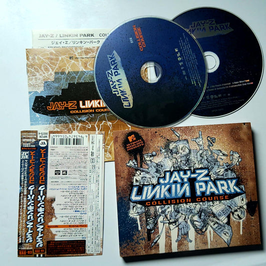 Jay-Z, Linkin Park – Collision Course (CD + DVD, 2004) Japan Obi WPZR-30073/4