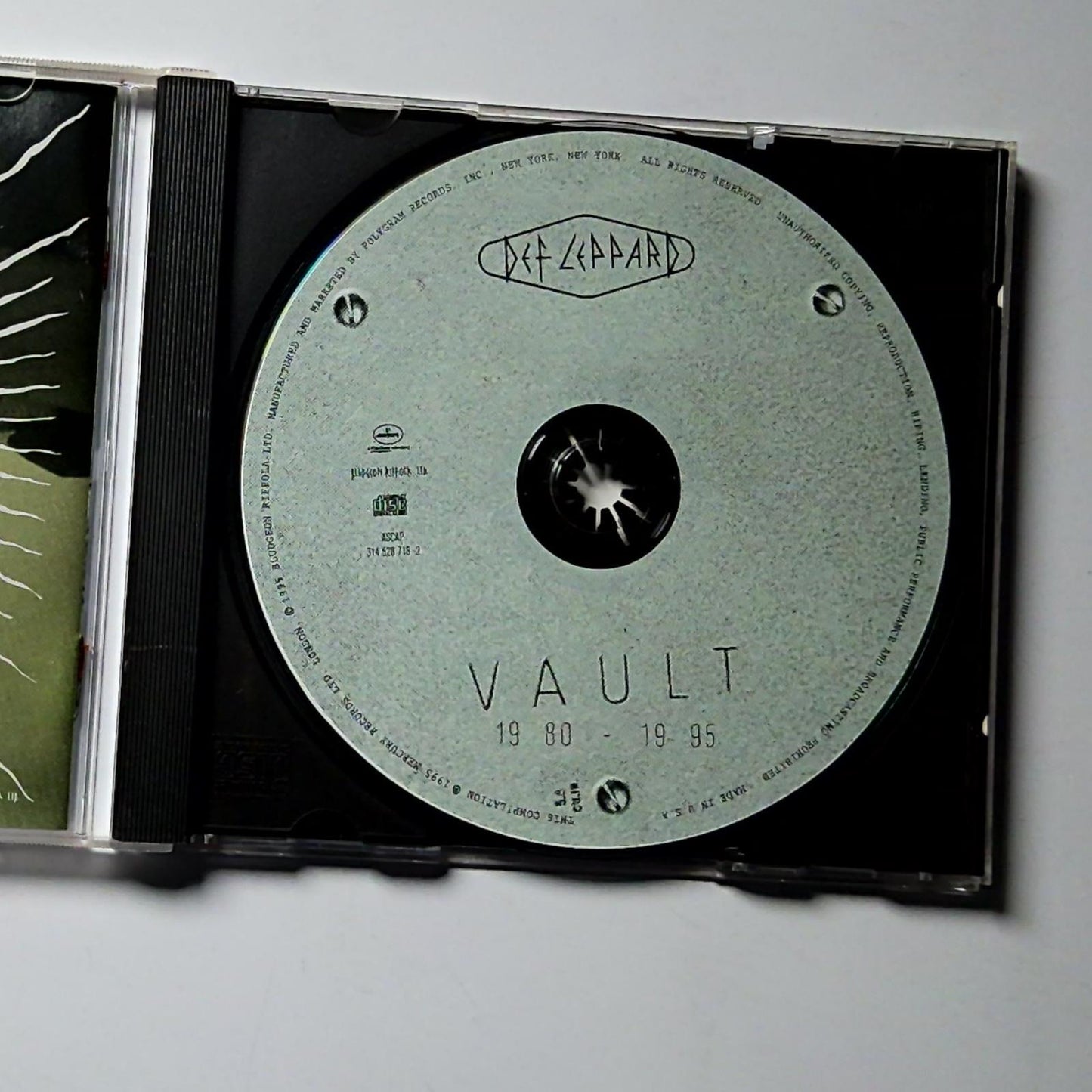 Def Leppard – Vault: Def Leppard Greatest Hits 1980-1995 (CD, 1995) US