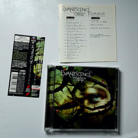 Evanescence – Anywhere But Home (CD + DVD, 2004) Japan EICP-454-5