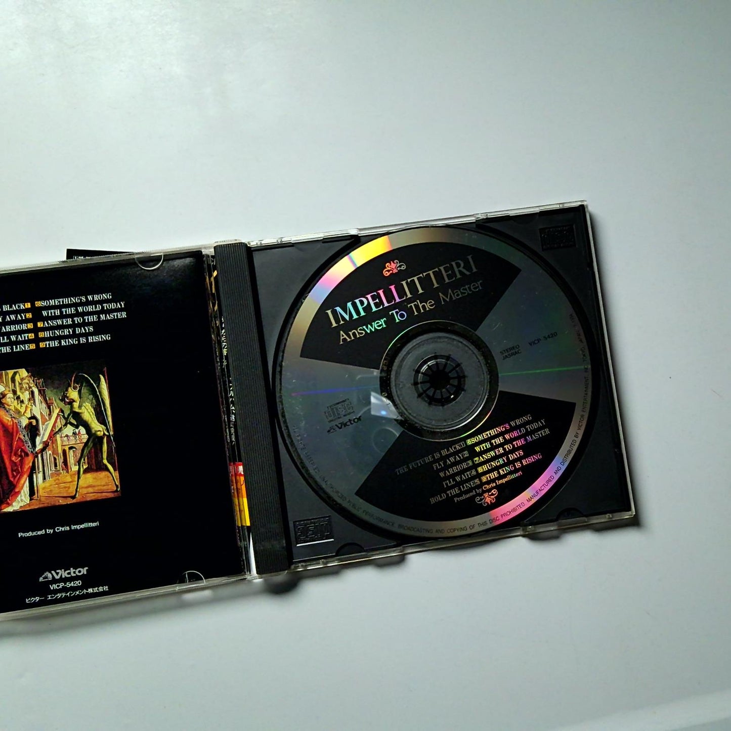 Impellitteri – Answer To The Master (CD, 1994) Japan obi VICP-5420
