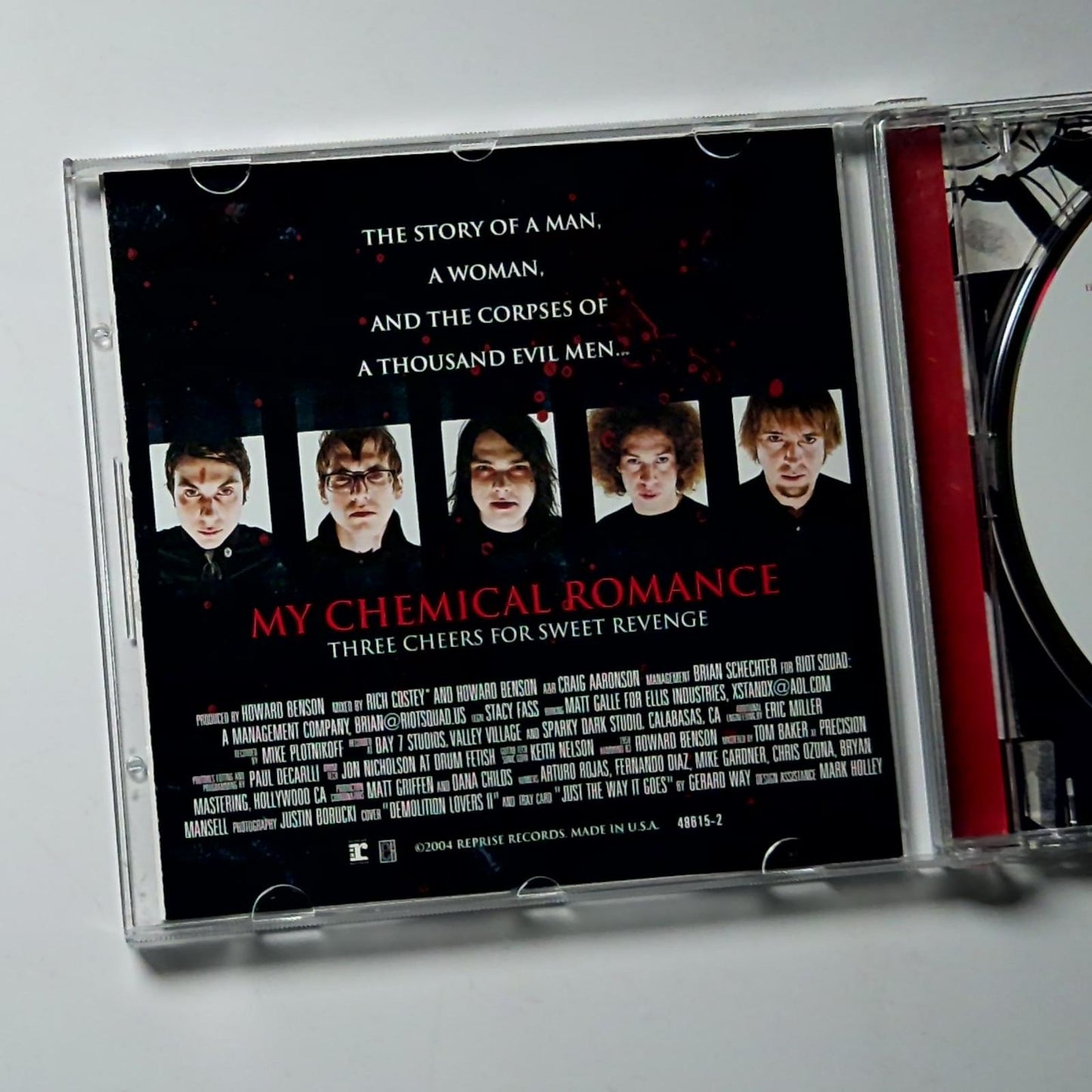 My Chemical Romance – Three Cheers For Sweet Revenge (CD, 2004) US 48615-2