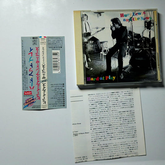 Huey Lewis & The News – Hard At Play (CD, 1991) Japan obi TOCP-6666