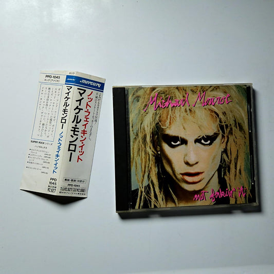Michael Monroe – Not Fakin' It (CD, 1989) Japan obi PPD-1045