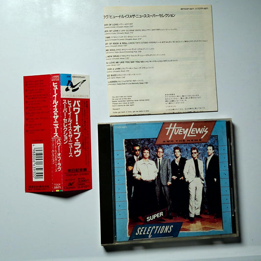 Huey Lewis & The News – Super Selections (CD, 1989) Japan TOCP-5971