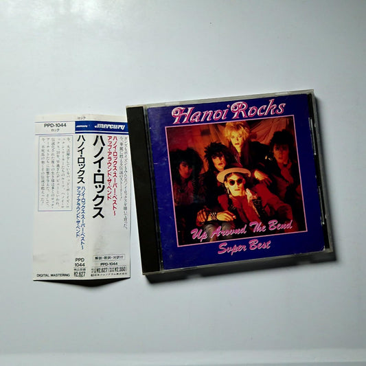 Hanoi Rocks – Up Around The Bend - Super Best (CD, 1989) Japan obi PPD-1044