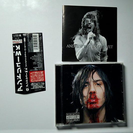 Andrew W.K. – I Get Wet (CD, 2002) Japan obi UICL-1009