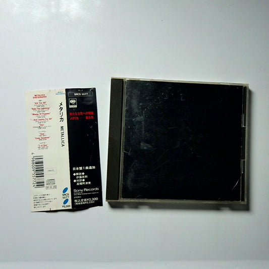 Metallica – Metallica (CD, 1991) Japan SRCS 5577