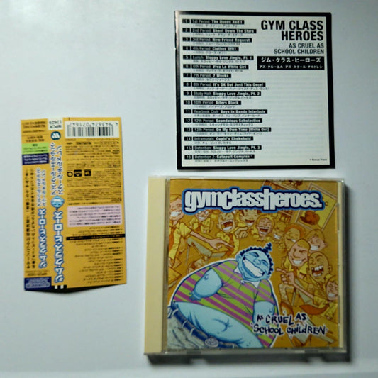 Gym Class Heroes – As Cruel As School Children (CD, 2006) Japan obi WPCR-12629