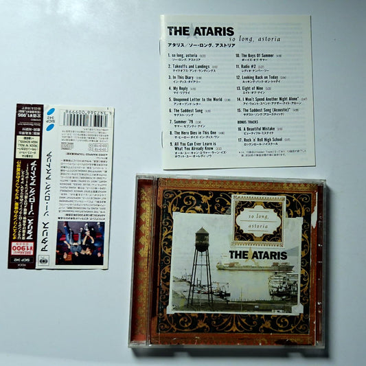 The Ataris – So Long, Astoria (CD, 2003) Japan Bonus Track Obi SICP 342